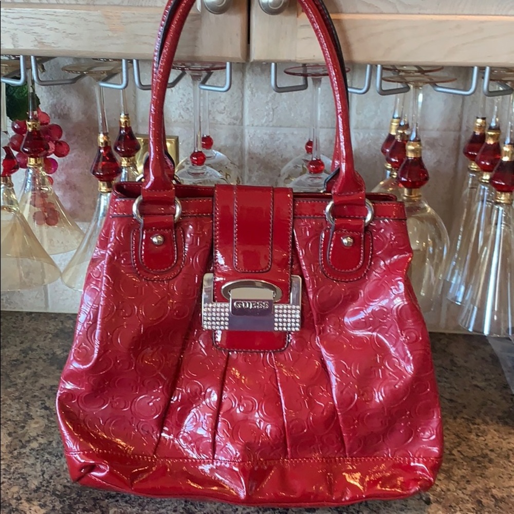 Excellent, well-kept, large, GUESS tote/bag